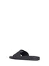 Black rubber Slide Pool sandals