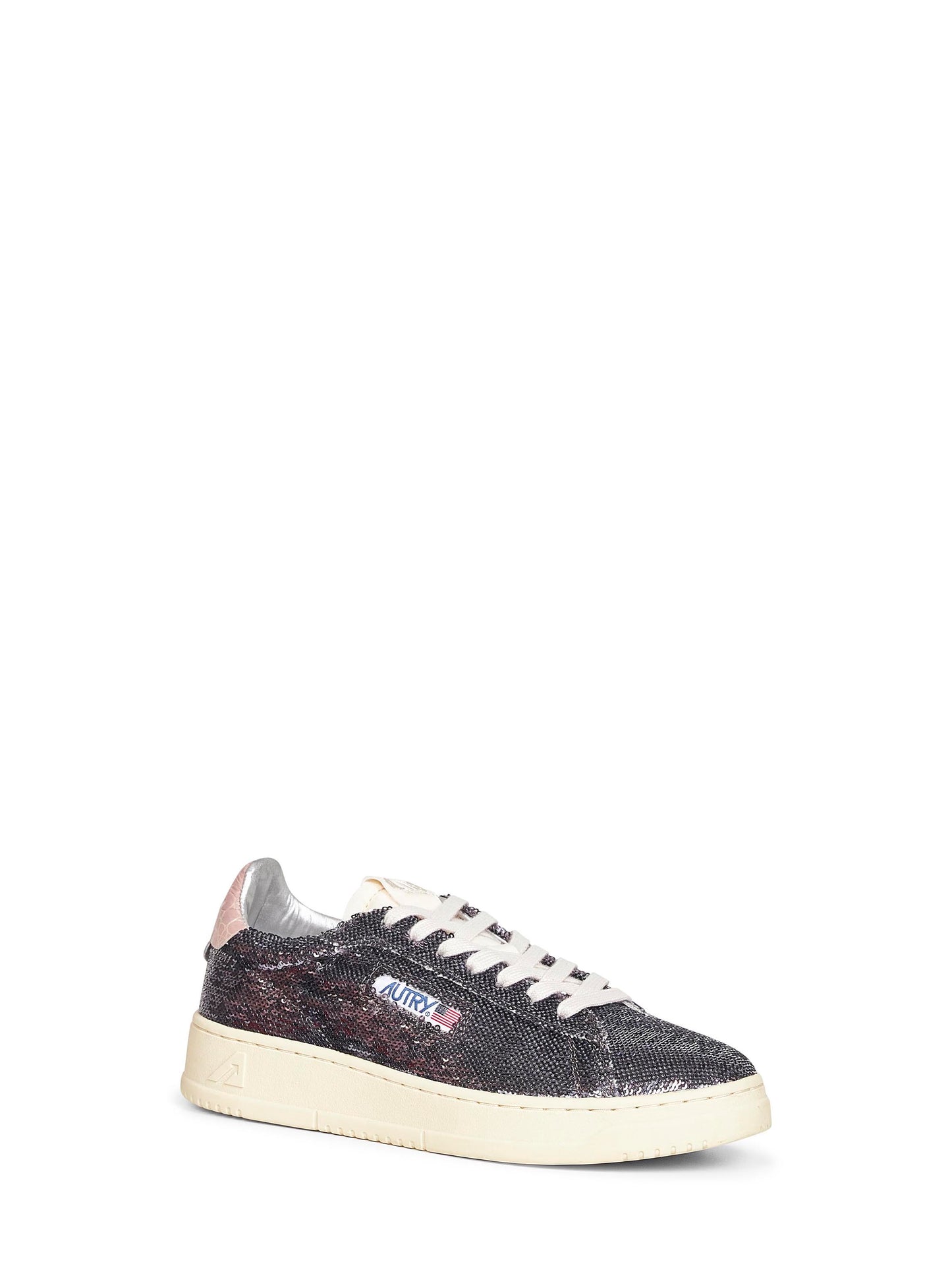 Purple sequin Dallas Low sneakers