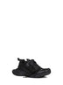 Sneakers 3XL in mesh e poliuretano nero