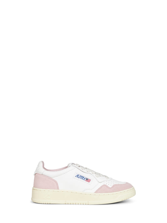 Sneakers Medalist Low in pelle di capra e suede