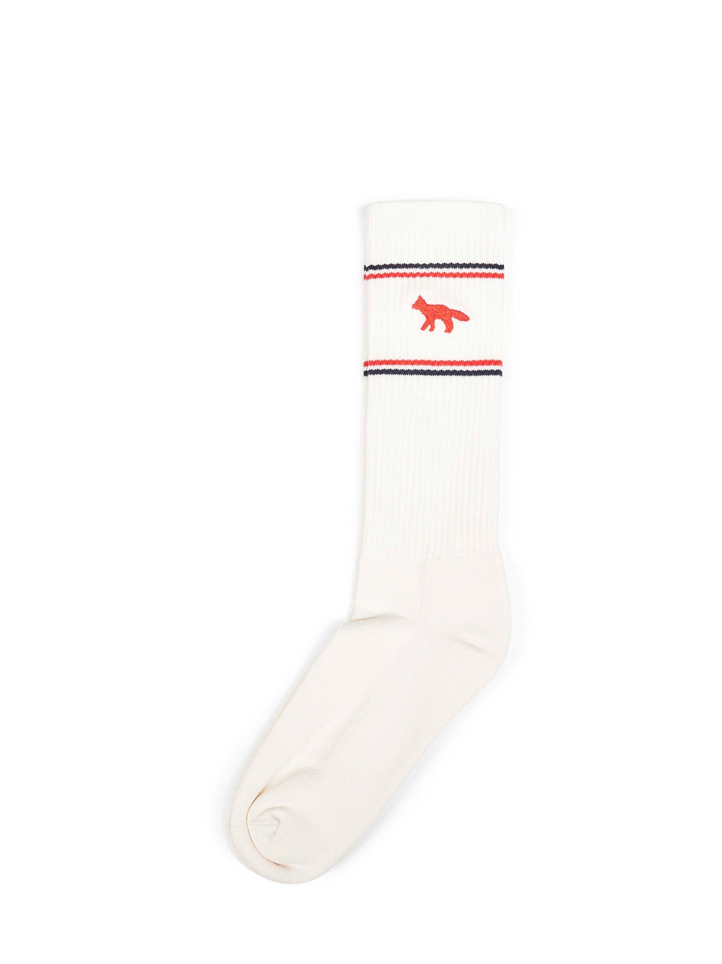 White Maison Kitsuné socks