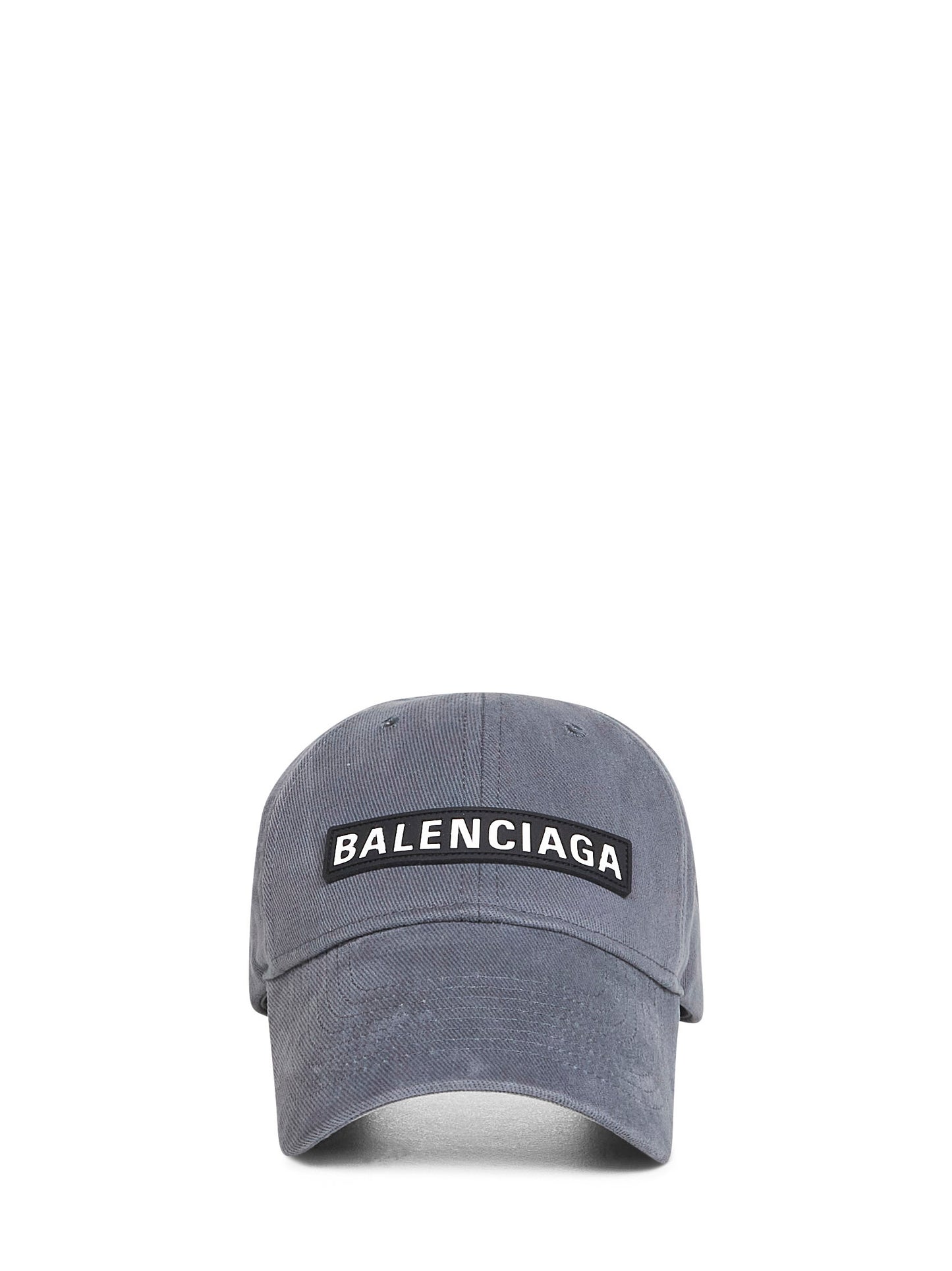 Grey drill Patch baseball cap