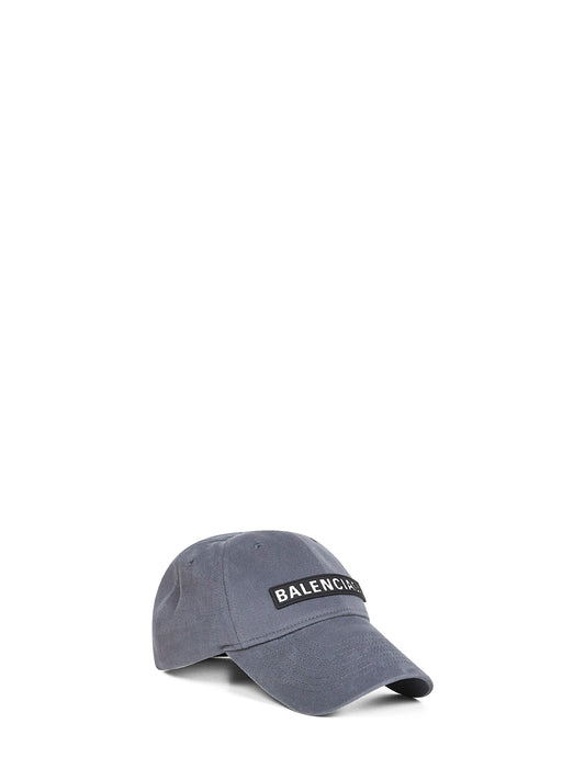 Berretto da baseball Patch in drill grigio<BR/>