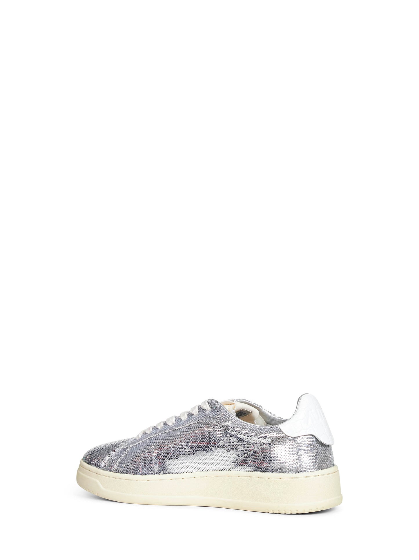 Silver sequin Dallas Low sneakers