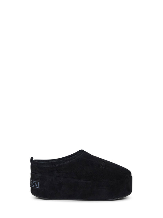 Sabot con zeppa Alaska Soft neri