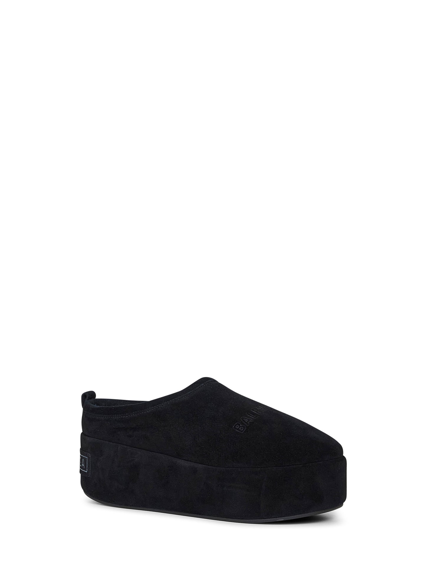 Sabot con zeppa Alaska Soft neri