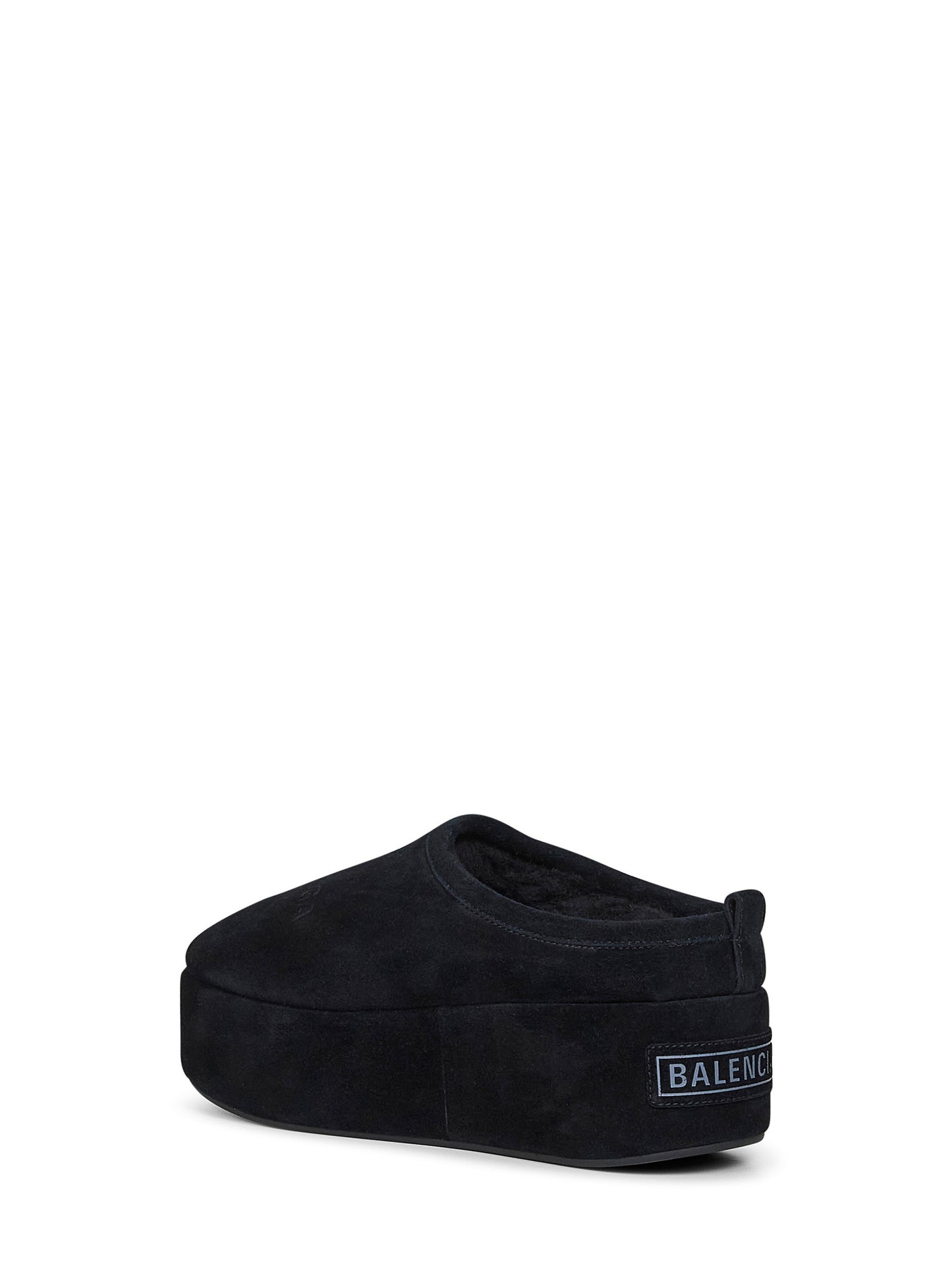 Sabot con zeppa Alaska Soft neri