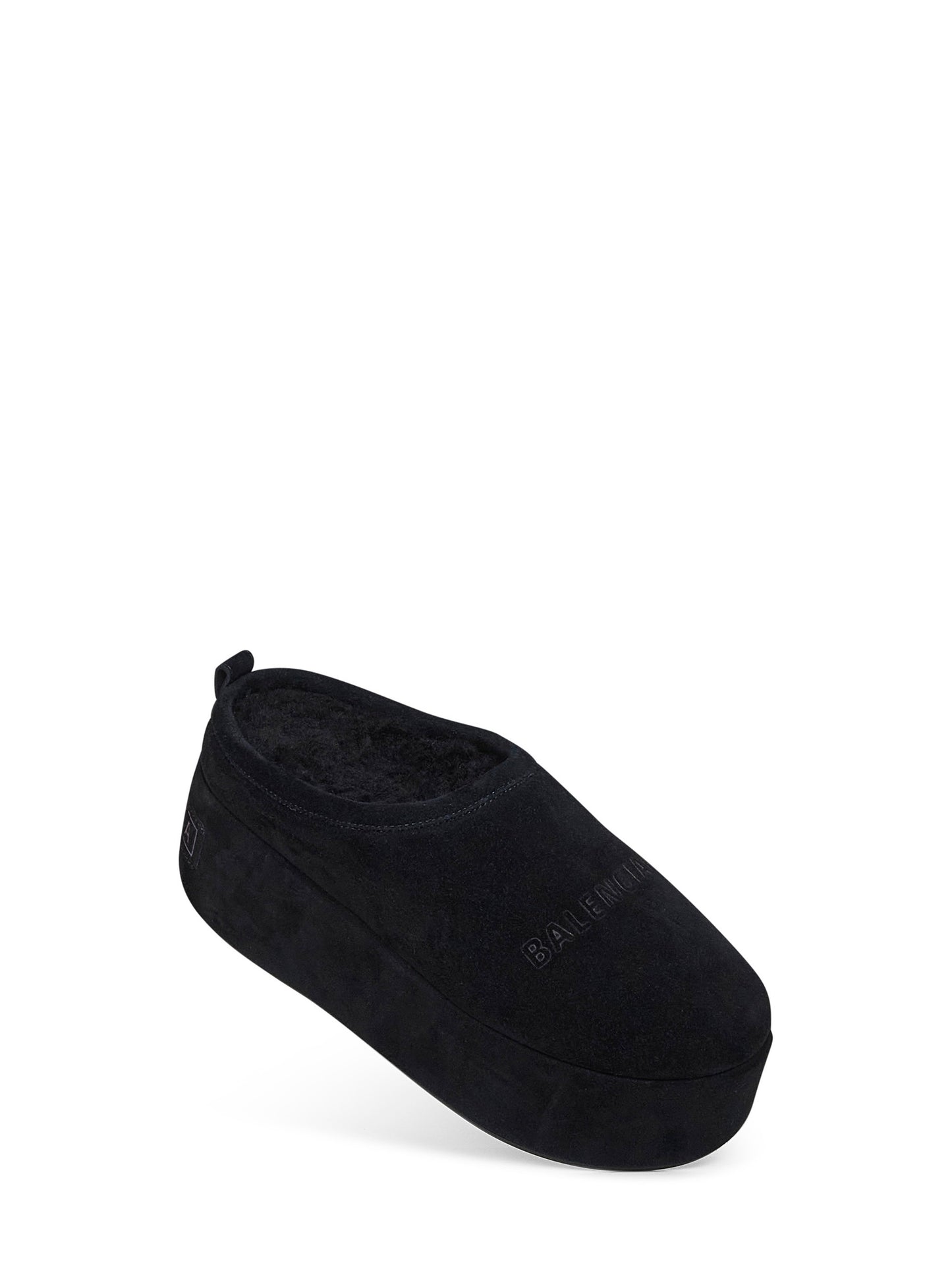 Sabot con zeppa Alaska Soft neri