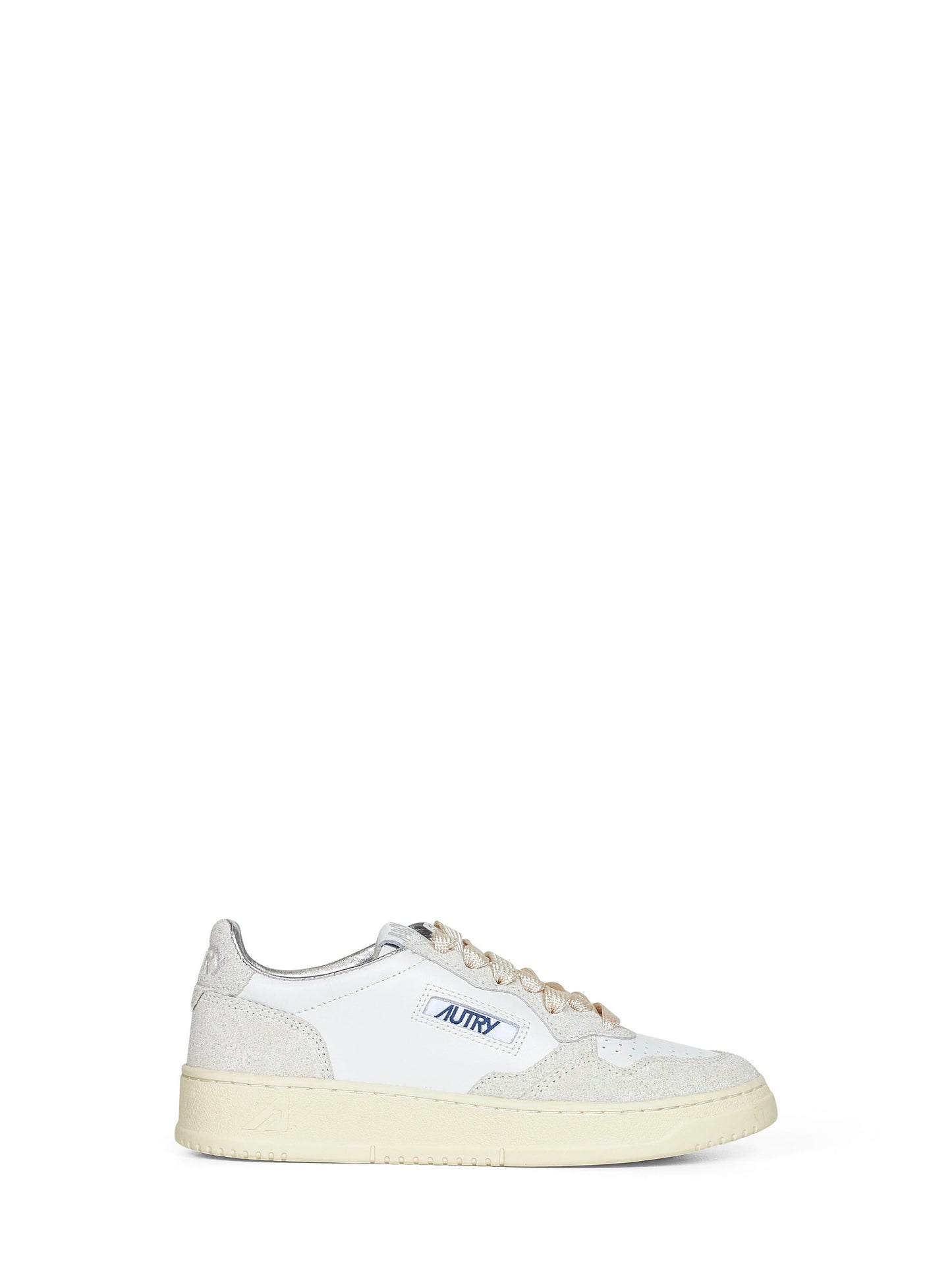 White leather Medalist Low sneakers