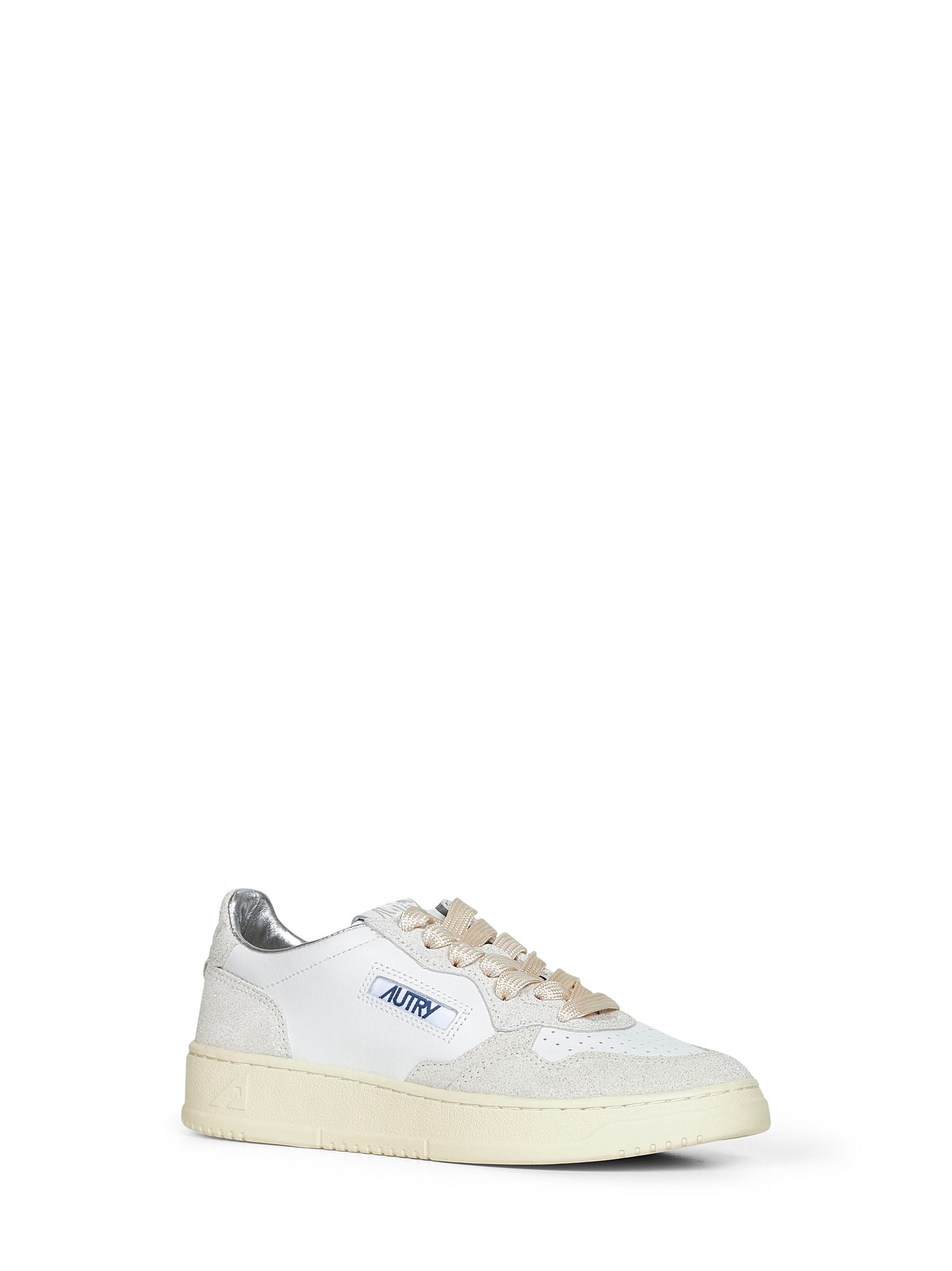 White leather Medalist Low sneakers