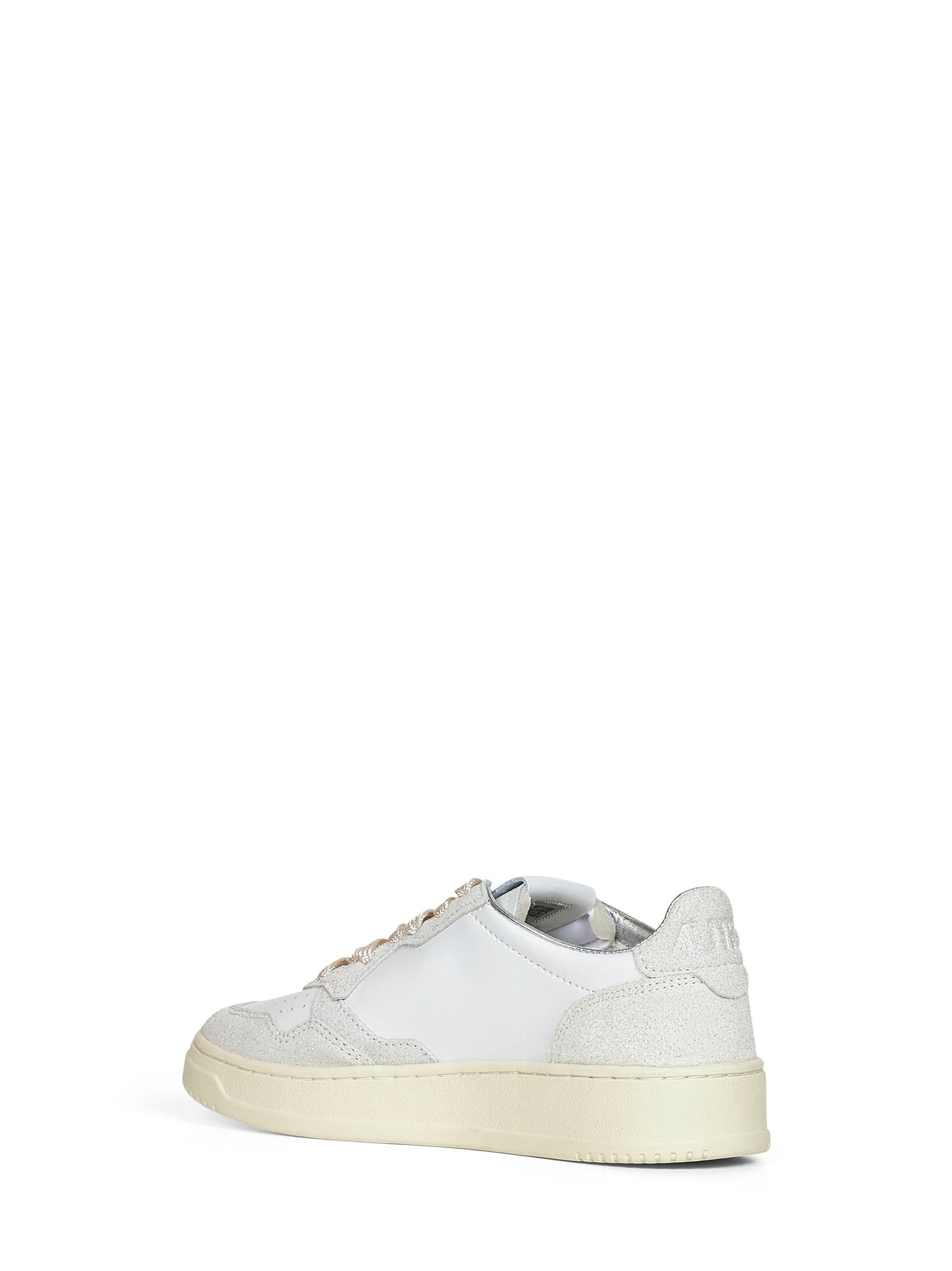 White leather Medalist Low sneakers