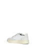 White leather Medalist Low sneakers