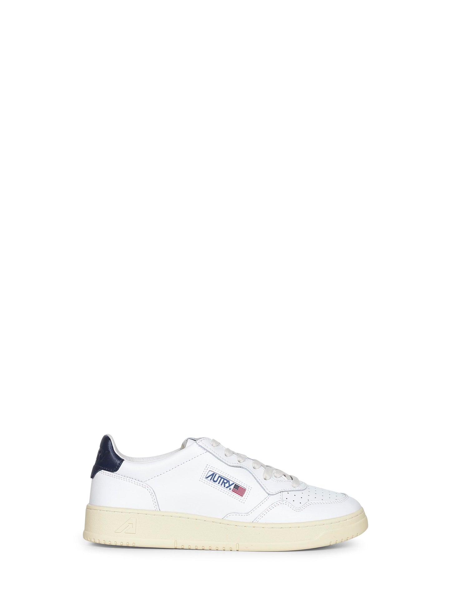 White leather Medalist Low sneakers