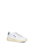 White leather Medalist Low sneakers