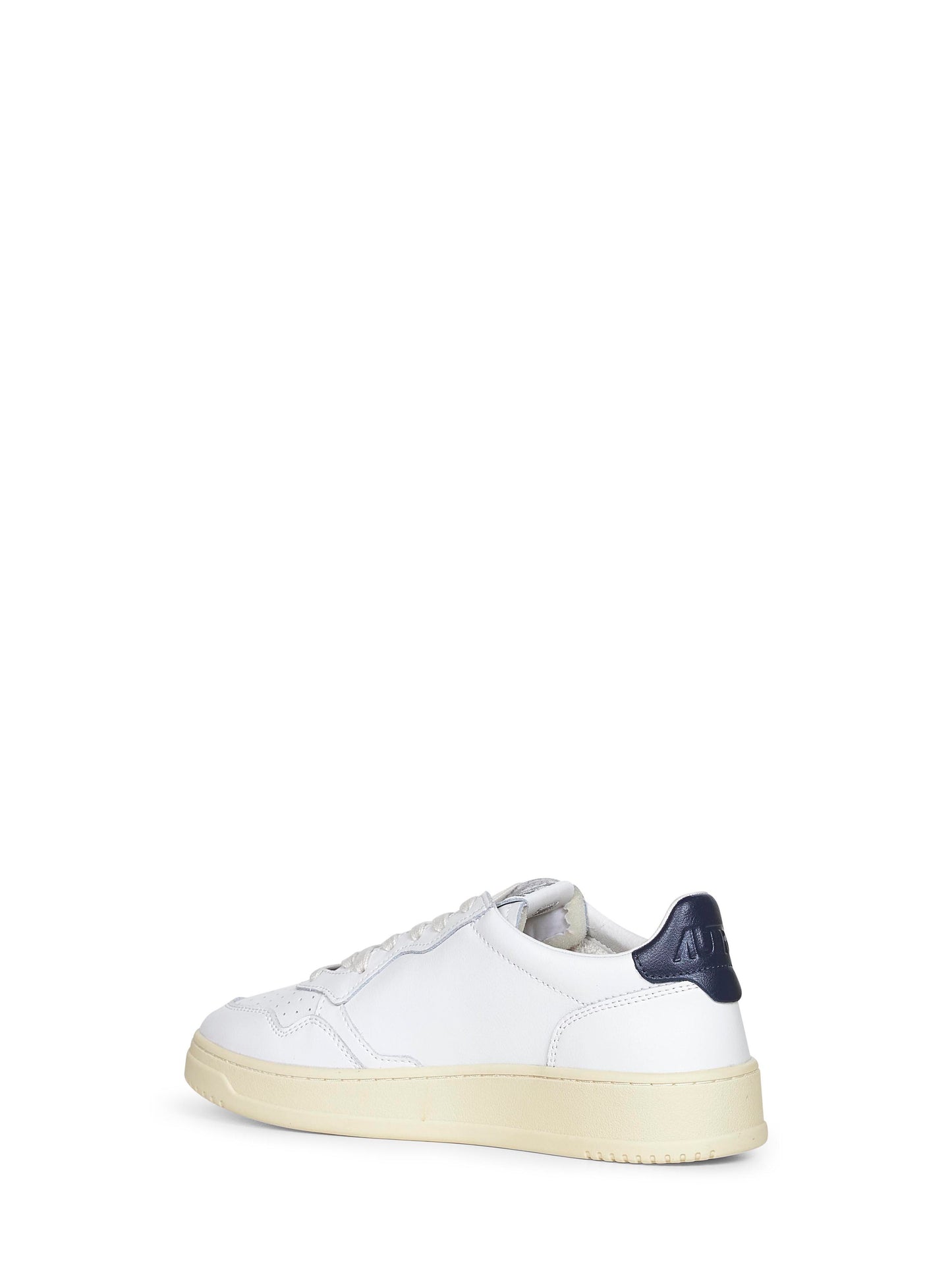White leather Medalist Low sneakers