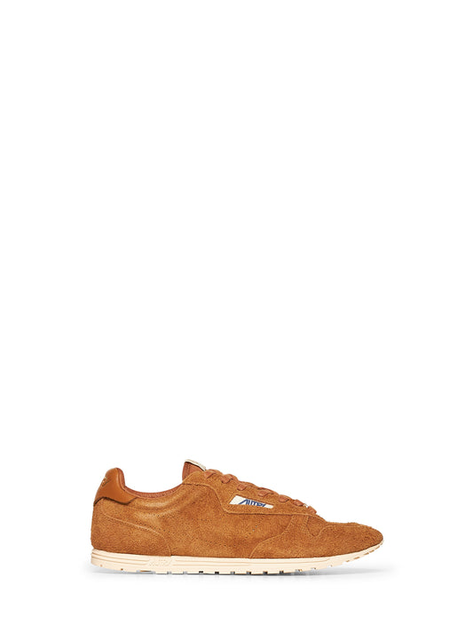 Sneakers Windspin in camoscio marrone