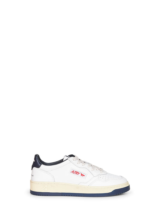Sneakers Medalist Low Maison Kitsuné bianche<BR/>