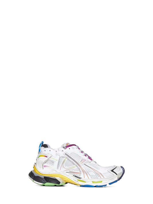 White Gradient Runner sneakers