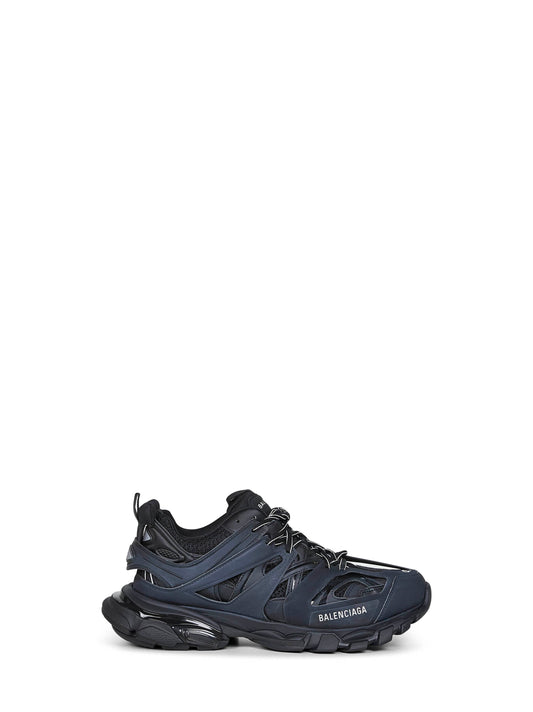 Black mesh and nylon Track sneakers