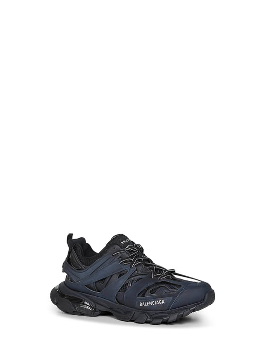Black mesh and nylon Track sneakers