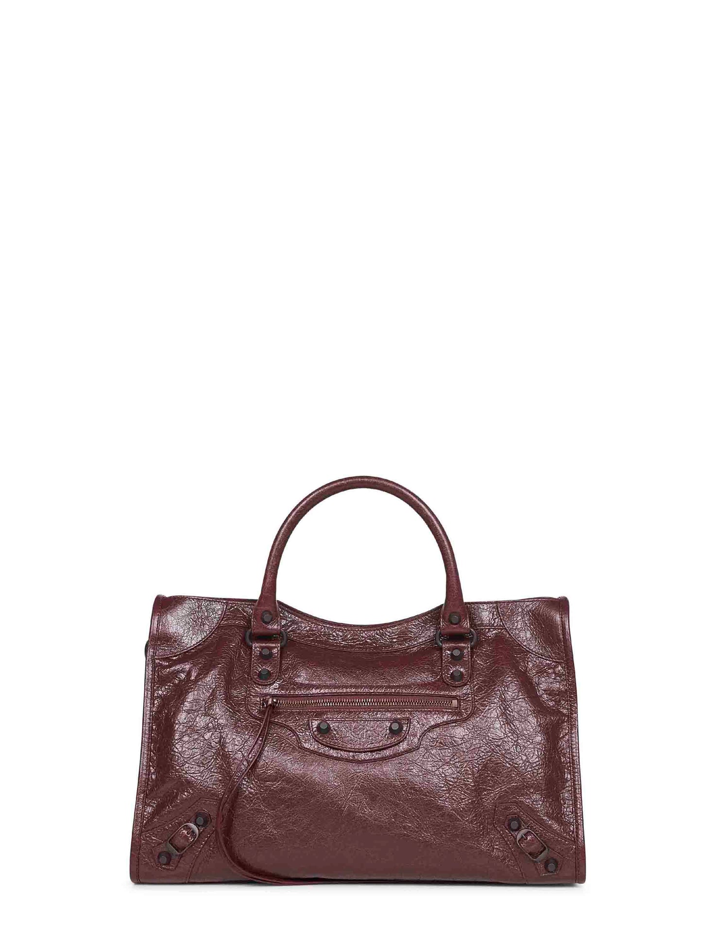 Dark burgundy Le City Medium Bag