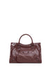 Dark burgundy Le City Medium Bag
