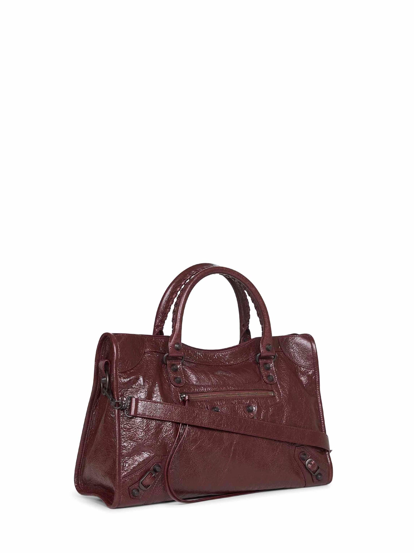 Dark burgundy Le City Medium Bag