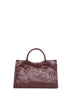 Dark burgundy Le City Medium Bag