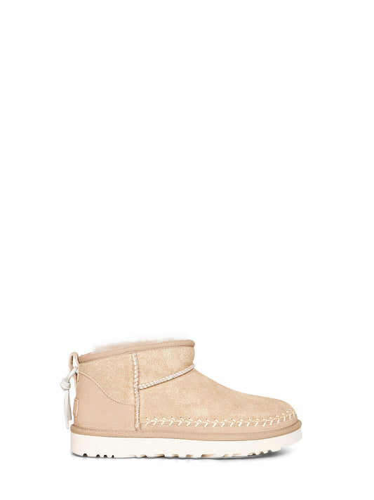 Stivaletti Classic Ultra Mini Biarritz beige