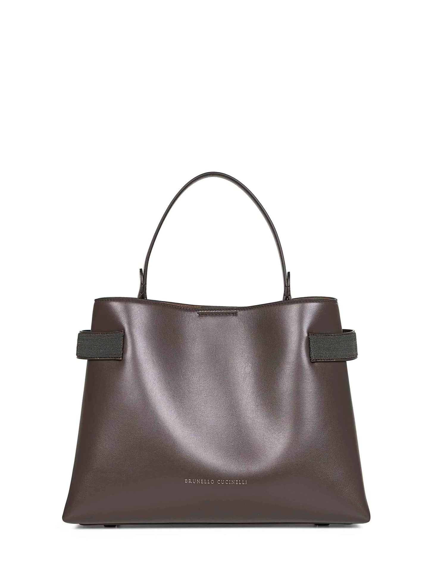 Brown Essence top-handle bag