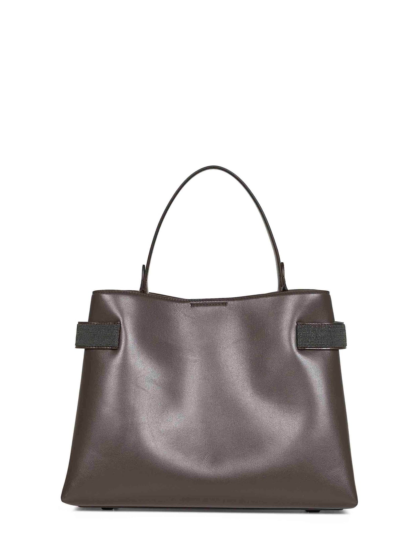 Brown Essence top-handle bag