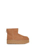 Mini Classic Platform suede ankle boots