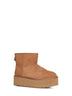 Mini Classic Platform suede ankle boots