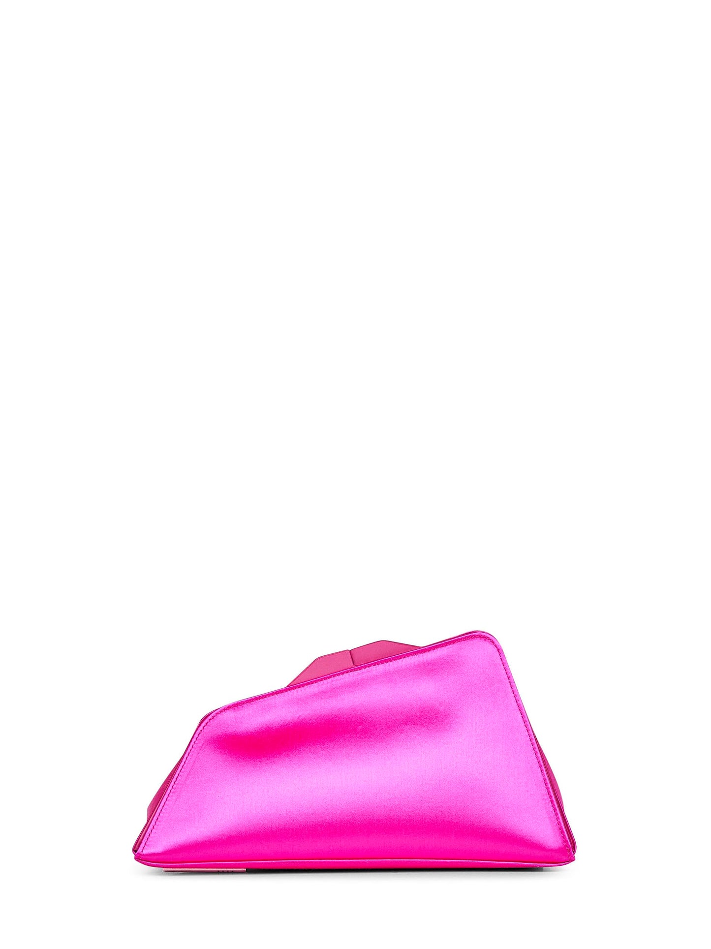 Fuchsia "8.30PM" oversized clutch bag