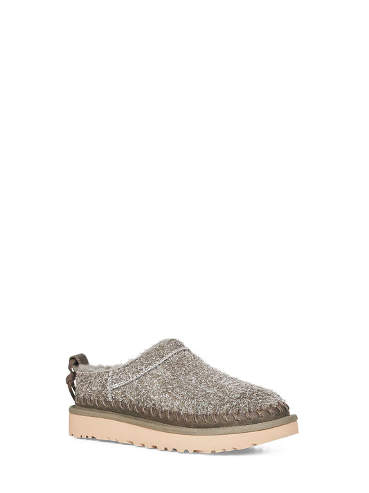 Moss green Classic Micro Biarritz mules