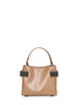 Hazelnut Essence small top-handle bag