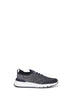 Blue techno cotton knit Runners