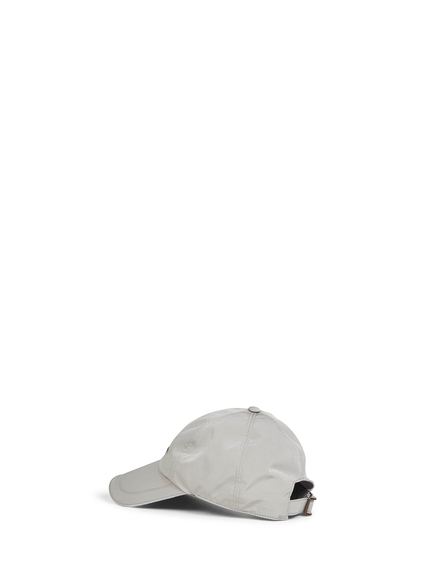 Cappello Baseball in microfibra grigia con logo