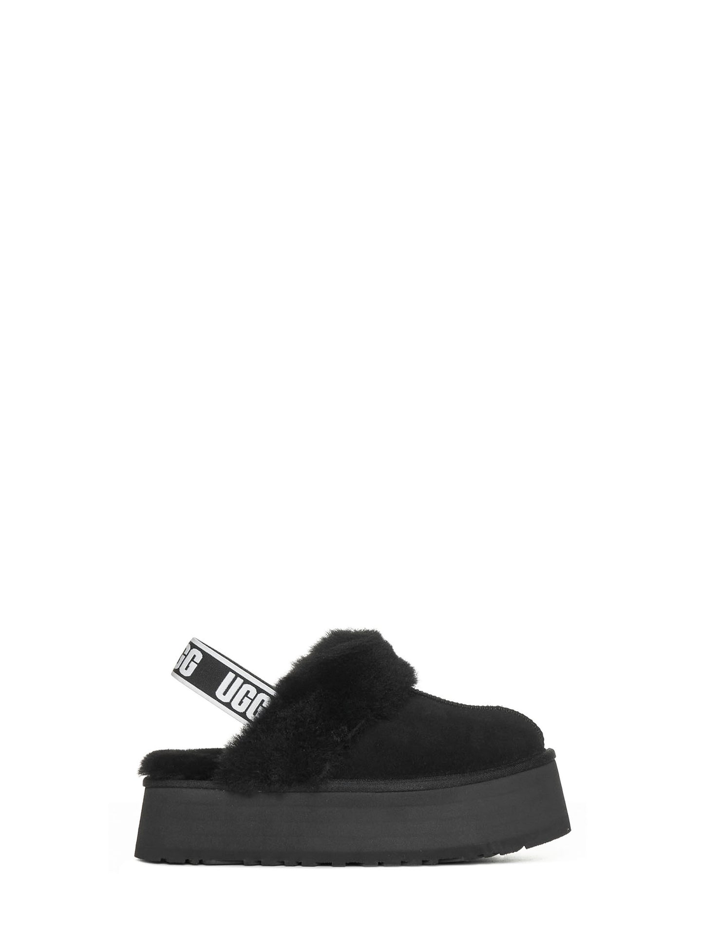 Black Funkette Slippers