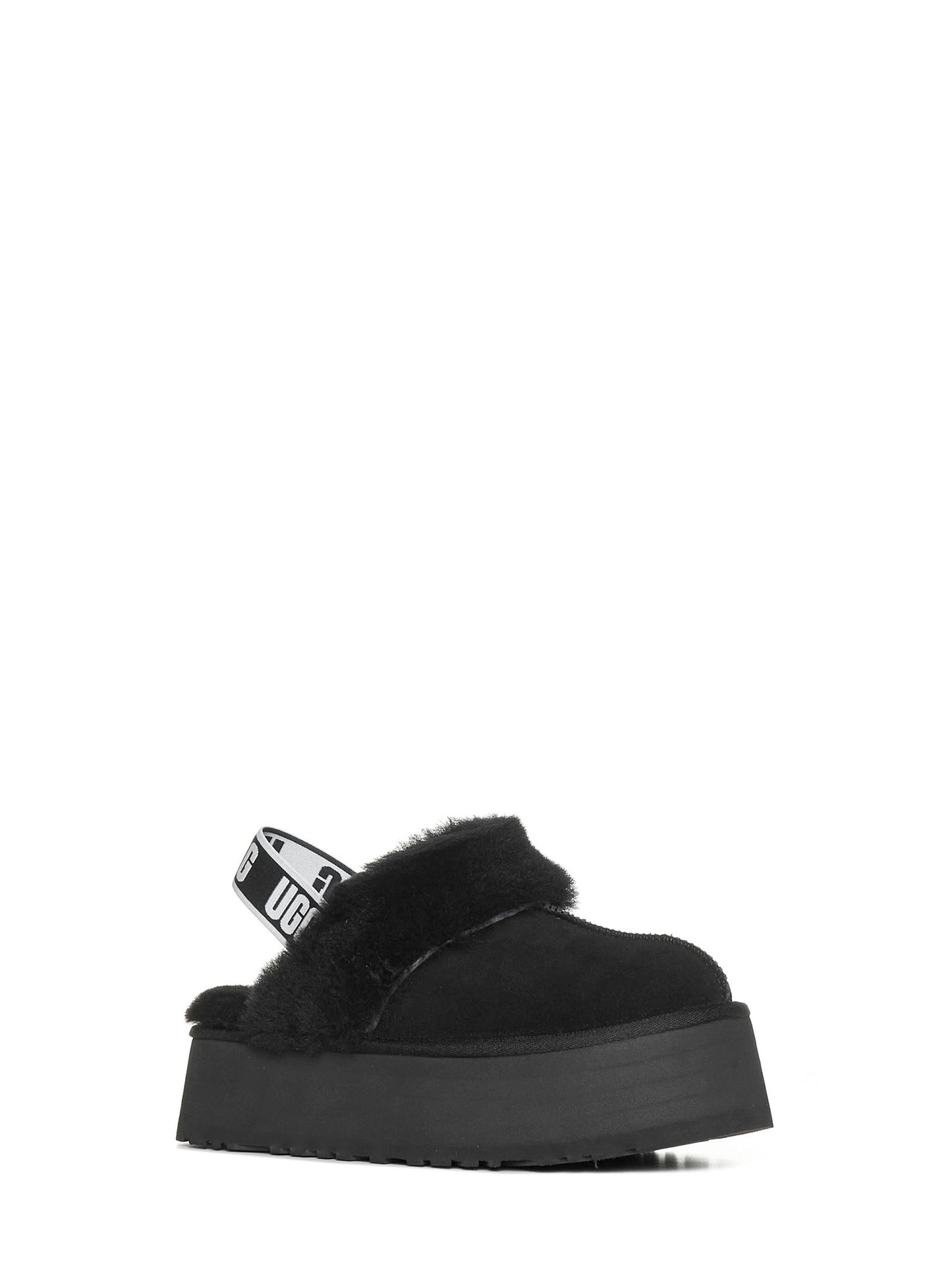 Black Funkette Slippers