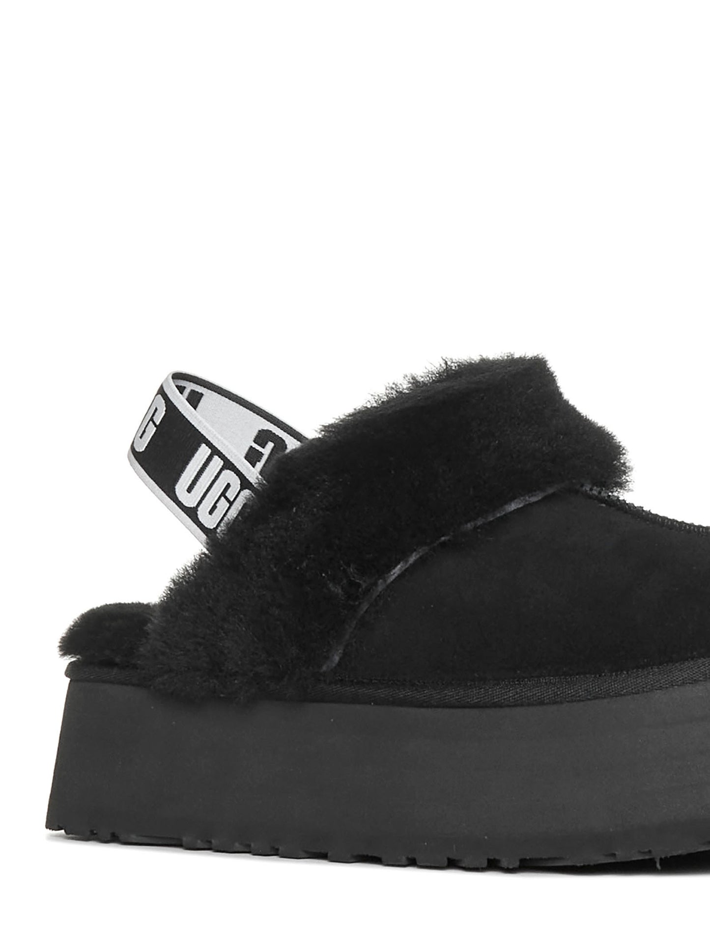 Black Funkette Slippers