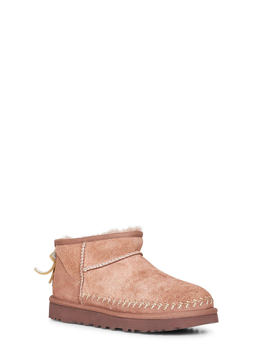 Stivaletti Classic Ultra Mini Biarritz rosa