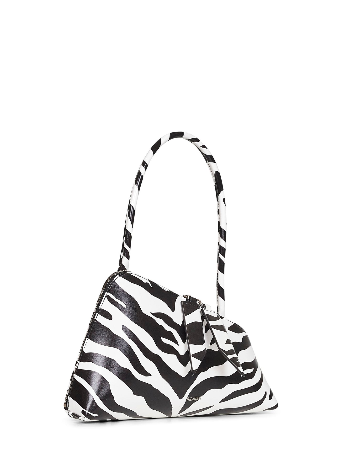 Black and white "Sunrise" shoulder bag