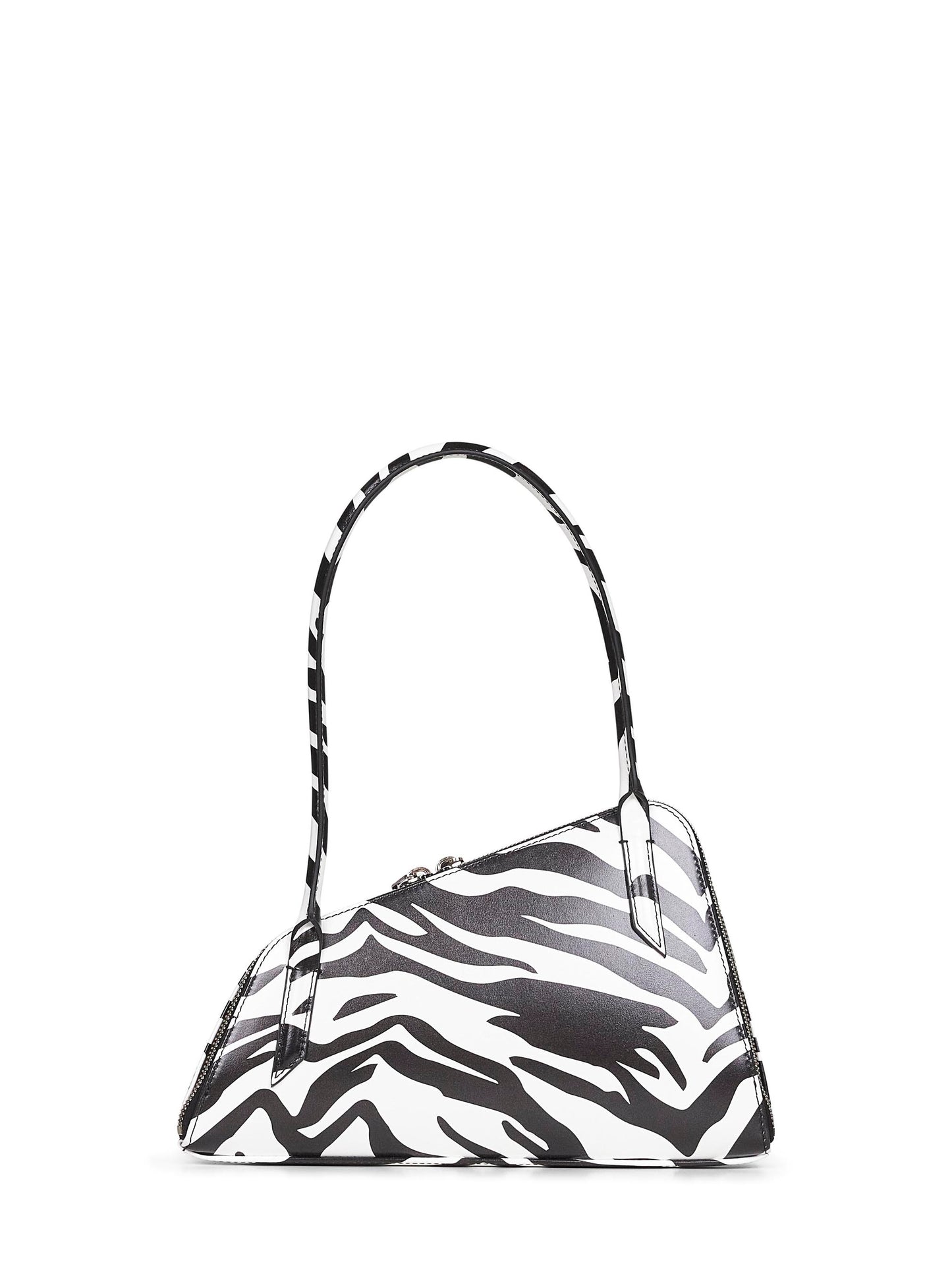 Black and white "Sunrise" shoulder bag