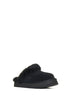 Black Disquette Slippers