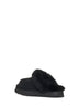 Black Disquette Slippers