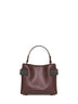 Burgundy Essence small top-handle bag