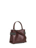 Burgundy Essence small top-handle bag
