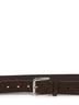 Brown reversed leather belt