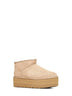 Classic Ultra Mini platform suede ankle boots